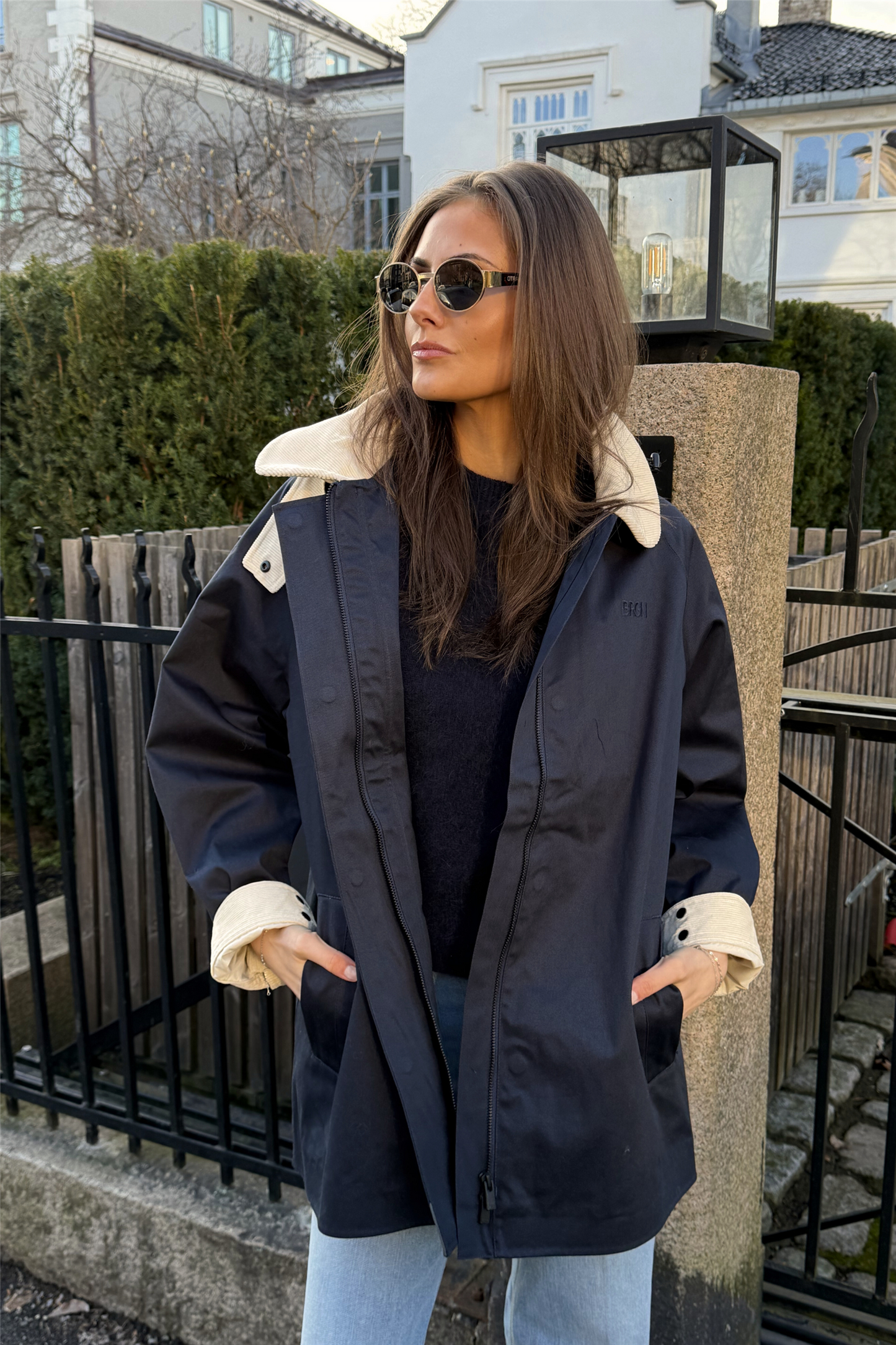 Bølgestorm jacket Dark Navy