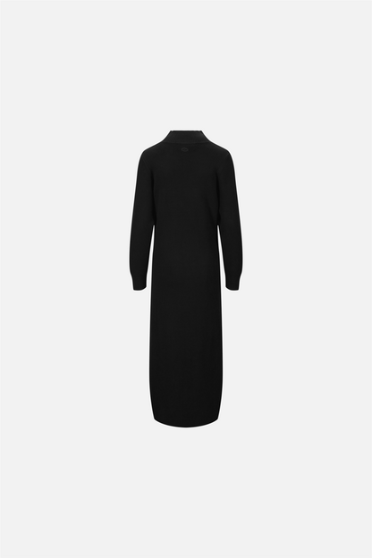 Serge Long Dress Black.