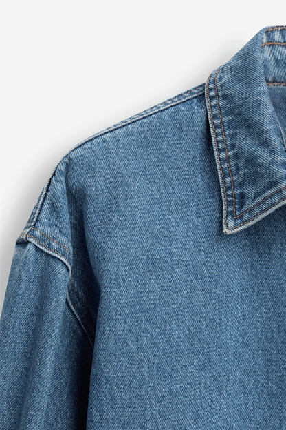 Reign denim overshirt.