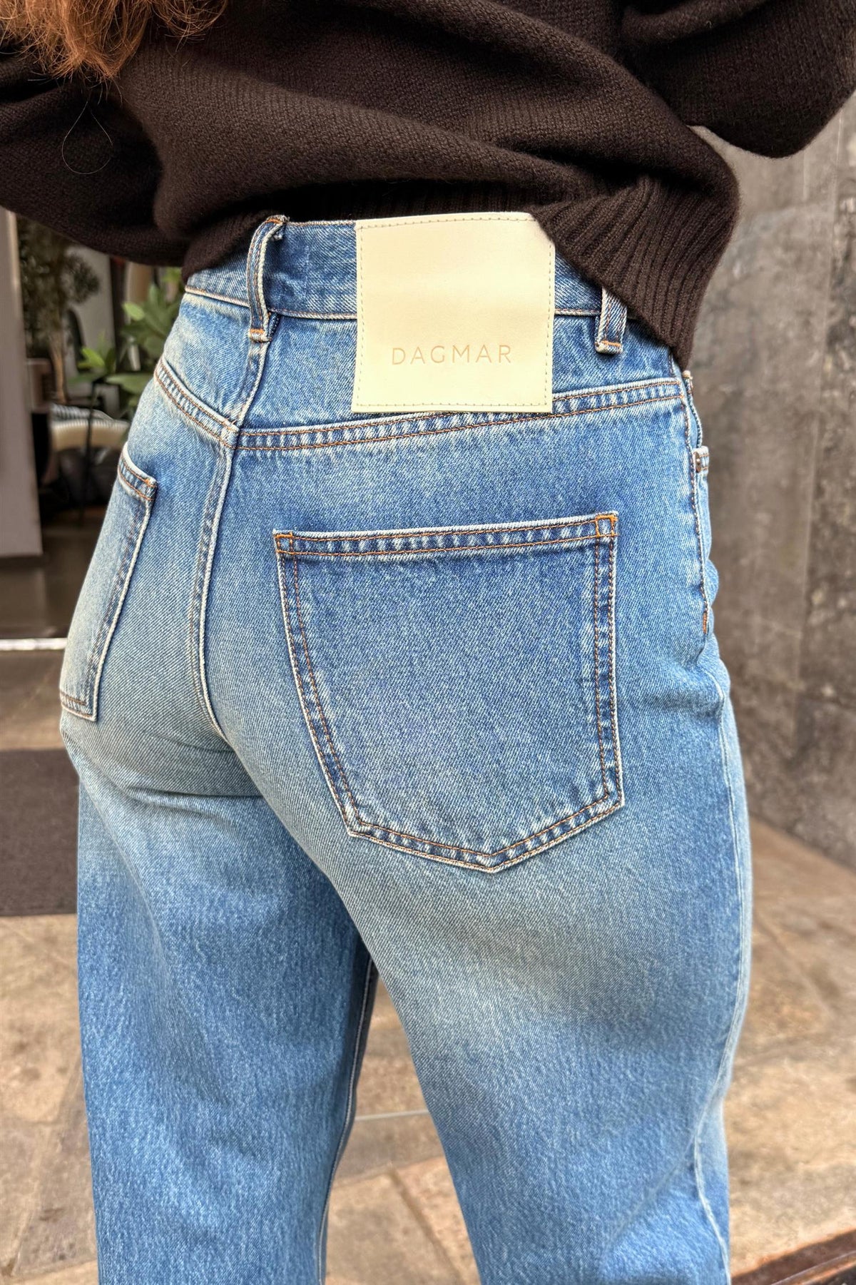Baggy Fit Denim Vintage Blue