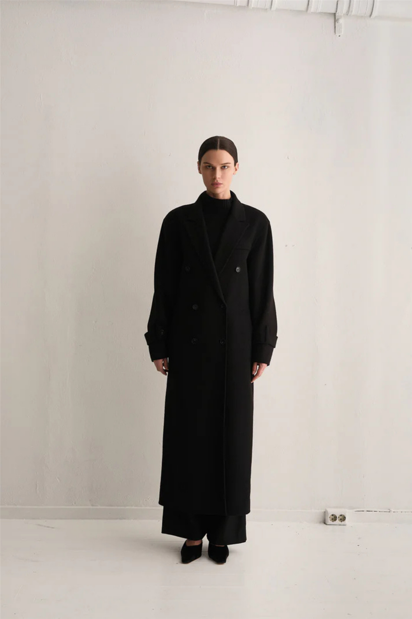 Saville coat Black