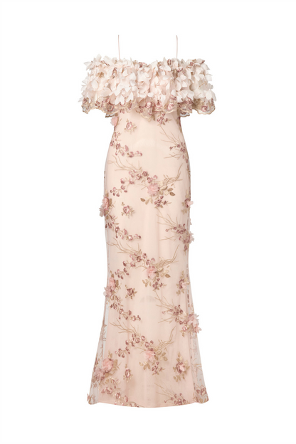 Clarice Dress Rose