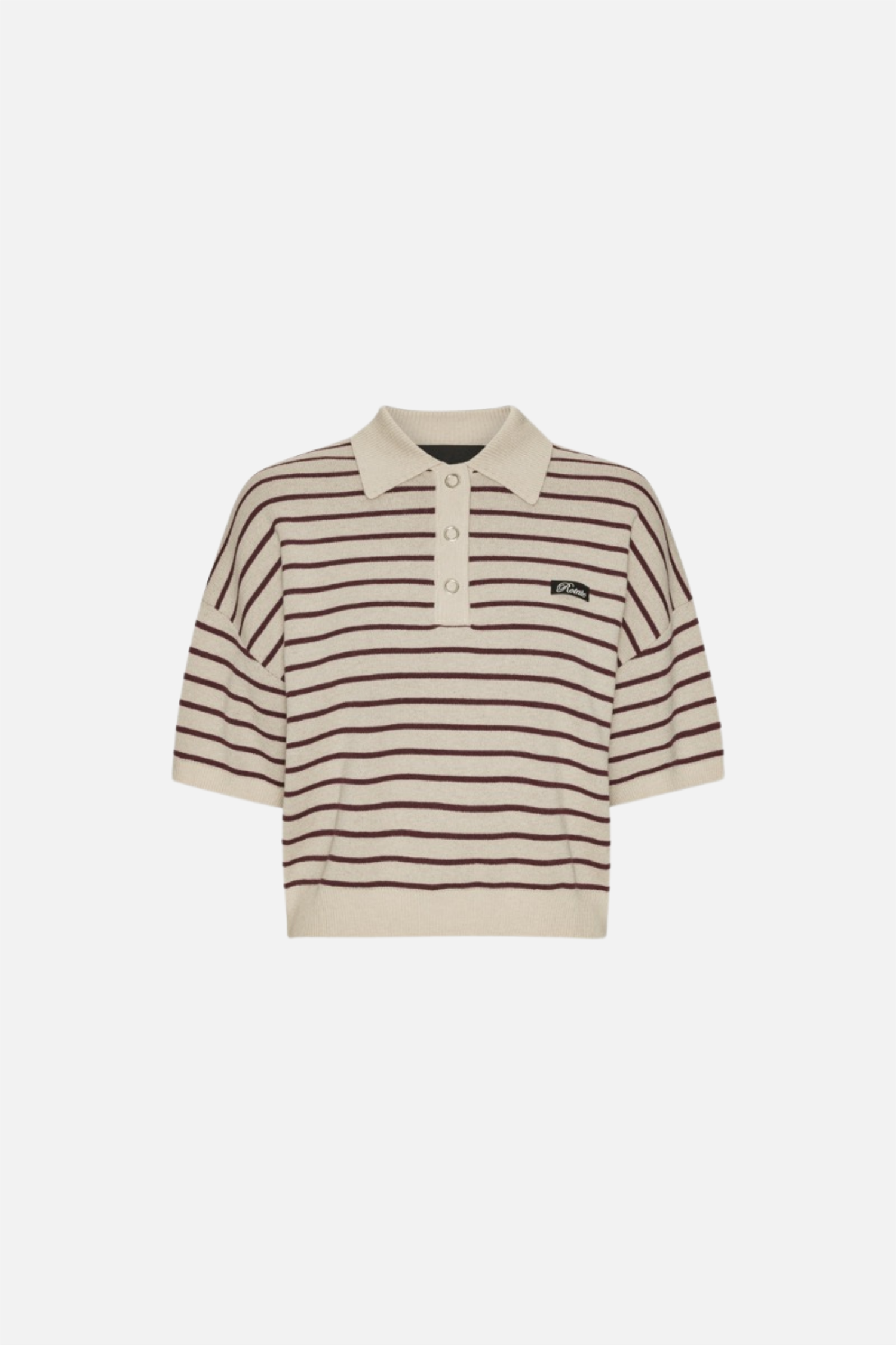 Slinky Polo Knit Oatmeal Comb..