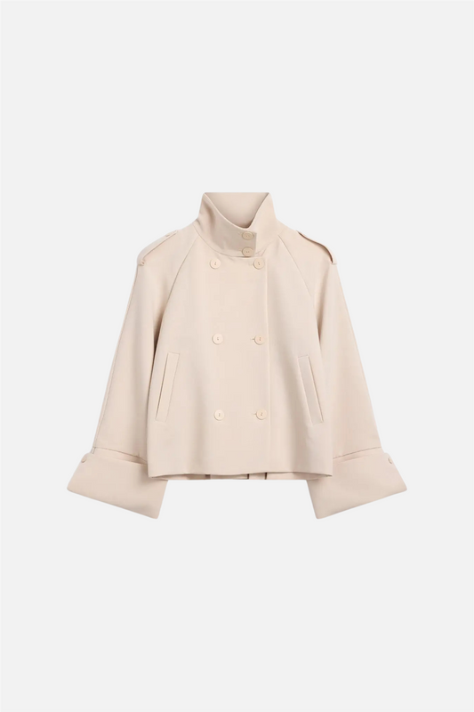 Avenue Trenchcoat Ivory White