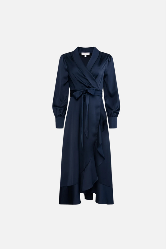 Iza Midi Dress Blue
