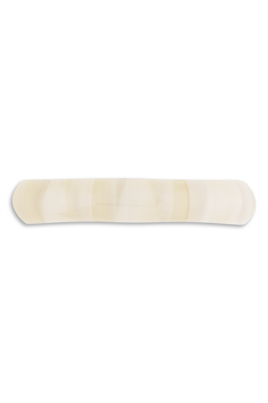 Curved Bone Clip Ivory
