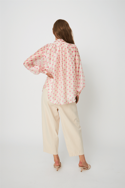 Ethelcras Shirt Rose Dot