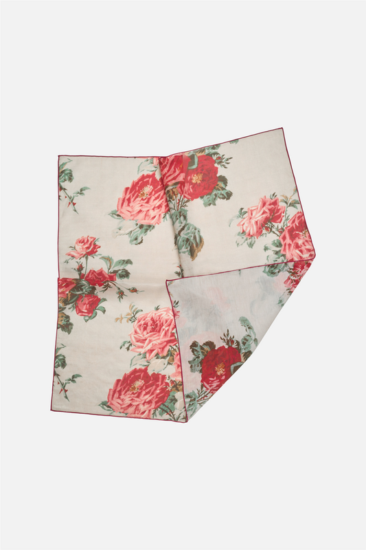 Light Small Essie Scarf White