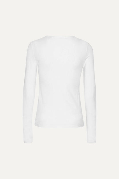 Long Sleeve T-Shirt Blanc De Blanc.