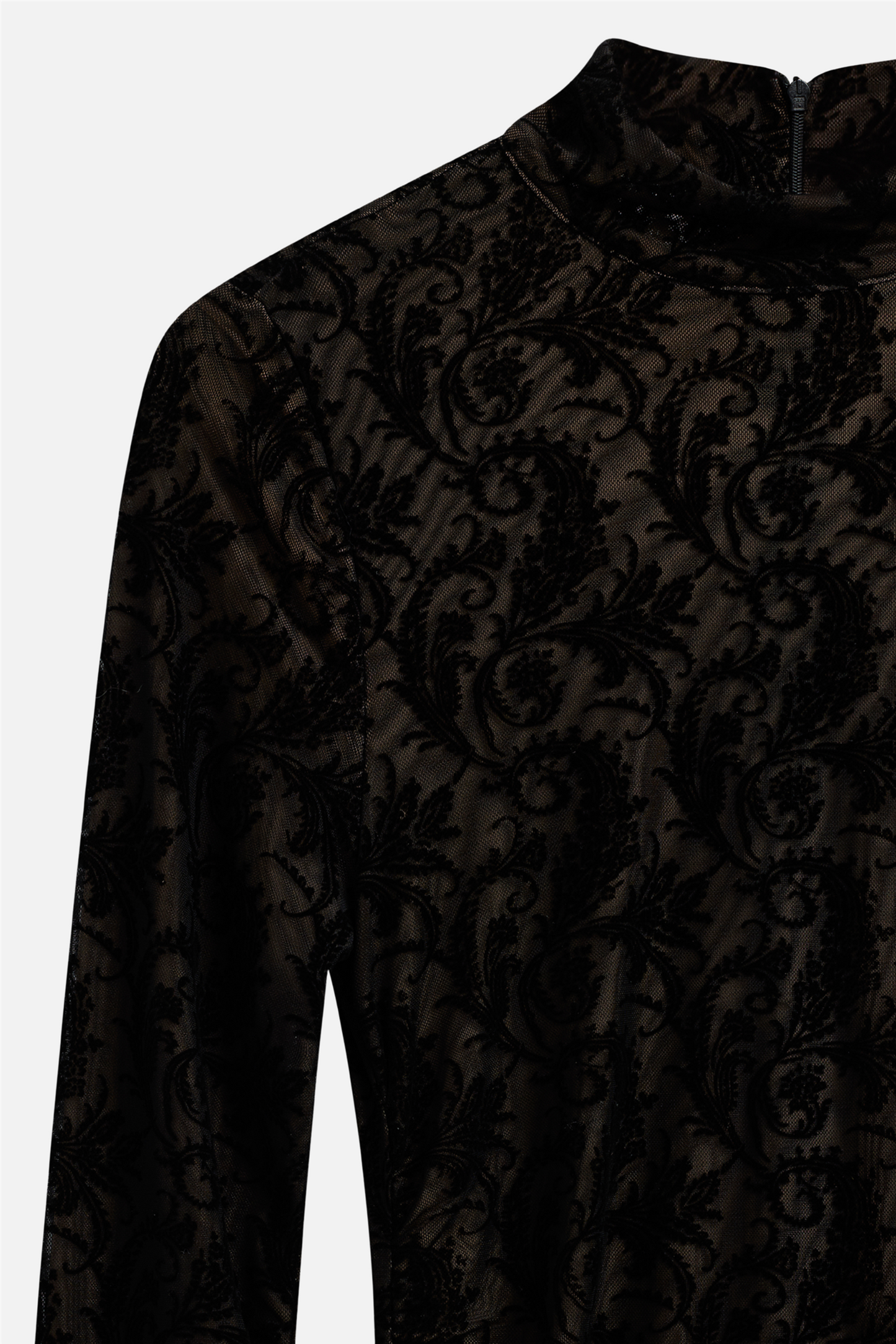 Eclipse Dress Sheer Black