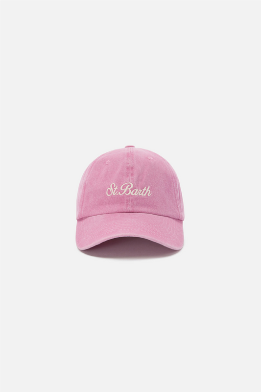 Davis Baseall Cap Light Pink Denim