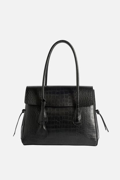 Lydia Tote Bag Croco Leather.