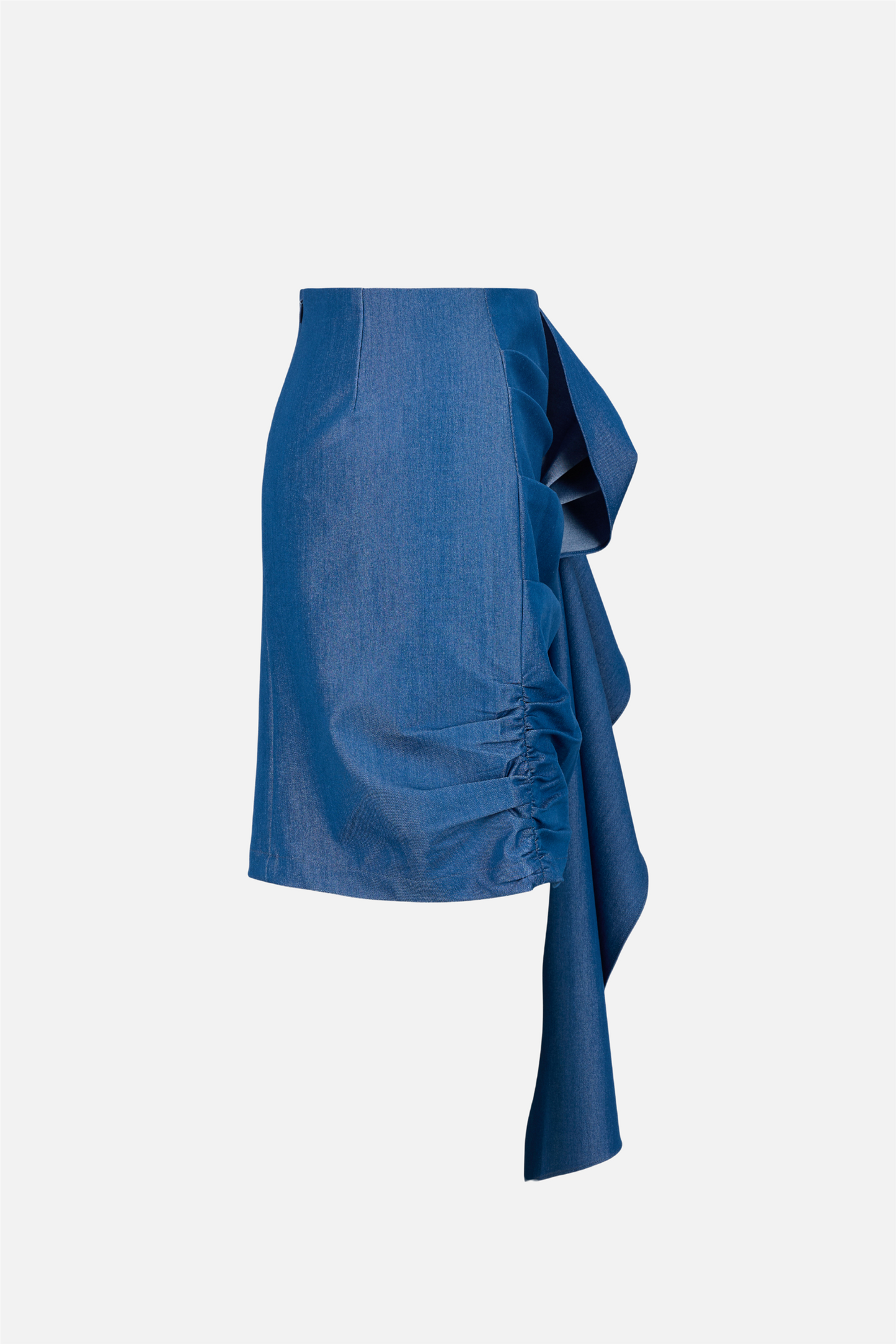 Air Chambray Skirt Blue.