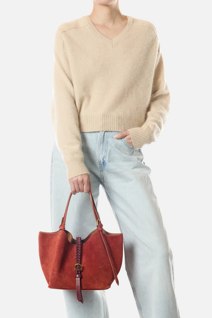 Joseph S Rouille Split Suede