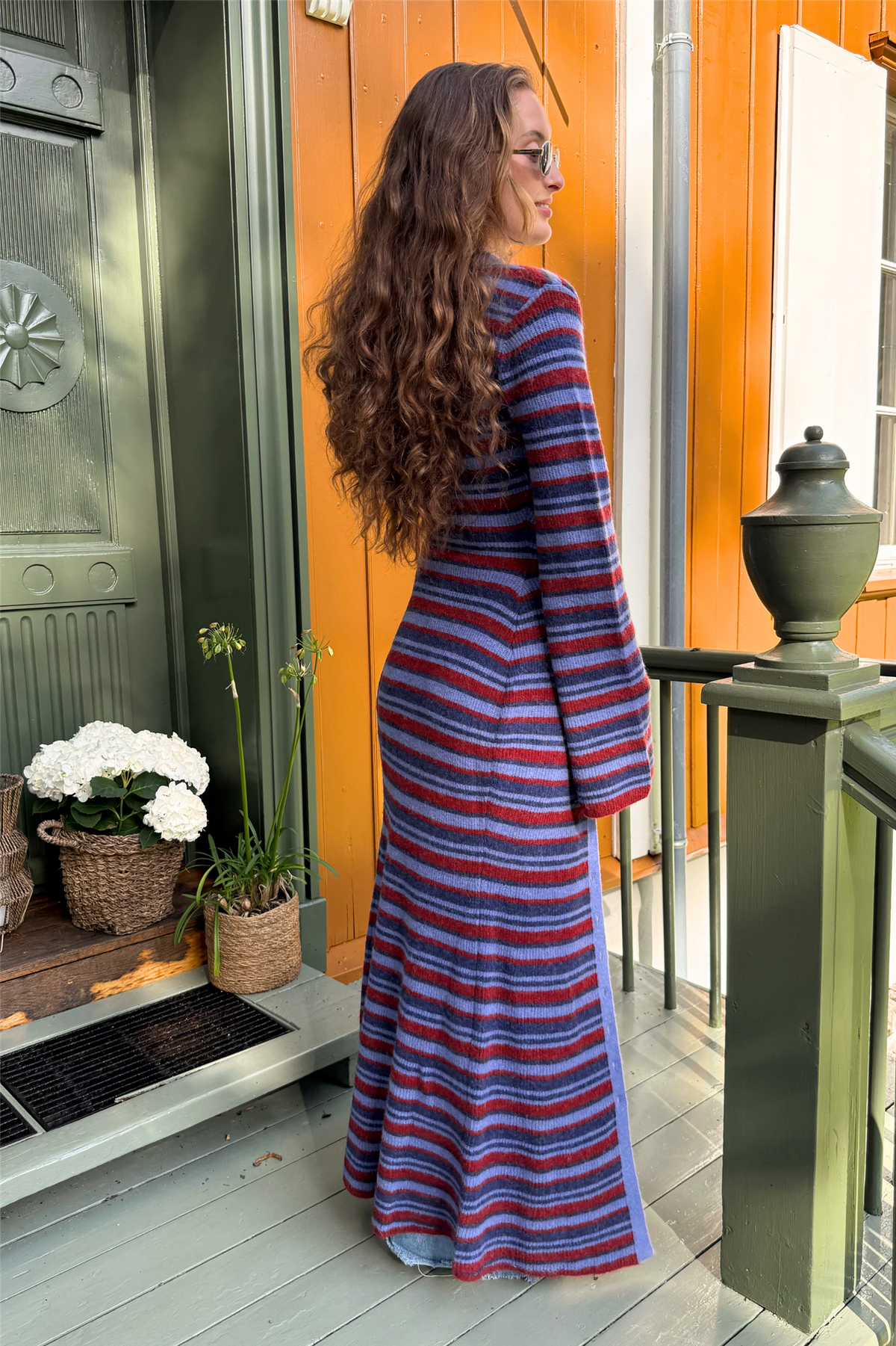 Modena Dress Pale Navy