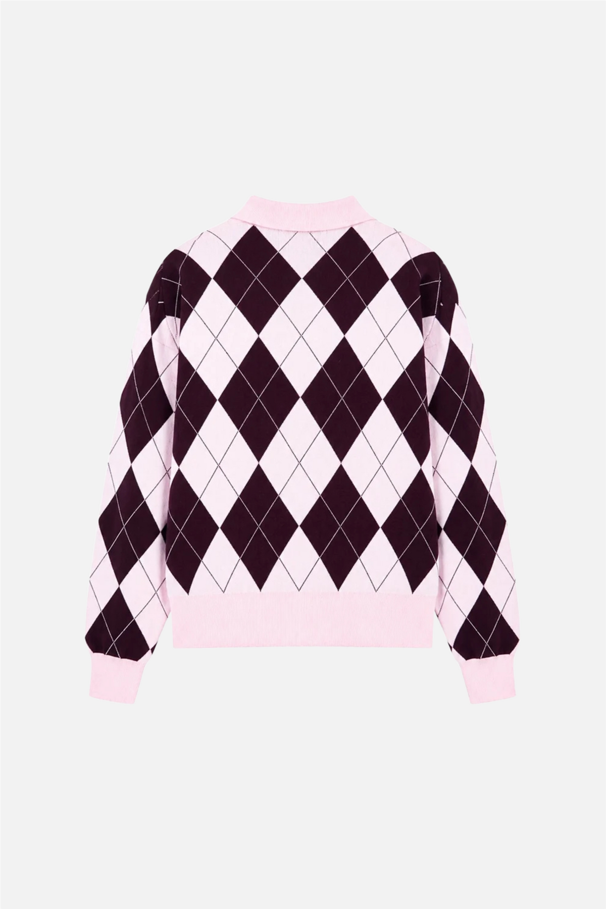 Lovemycras Pullover Pink Grape Check