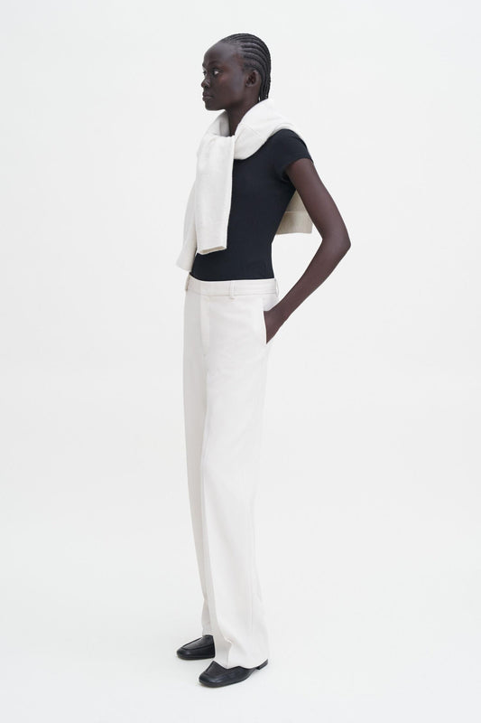Hutton Trouser Ivory