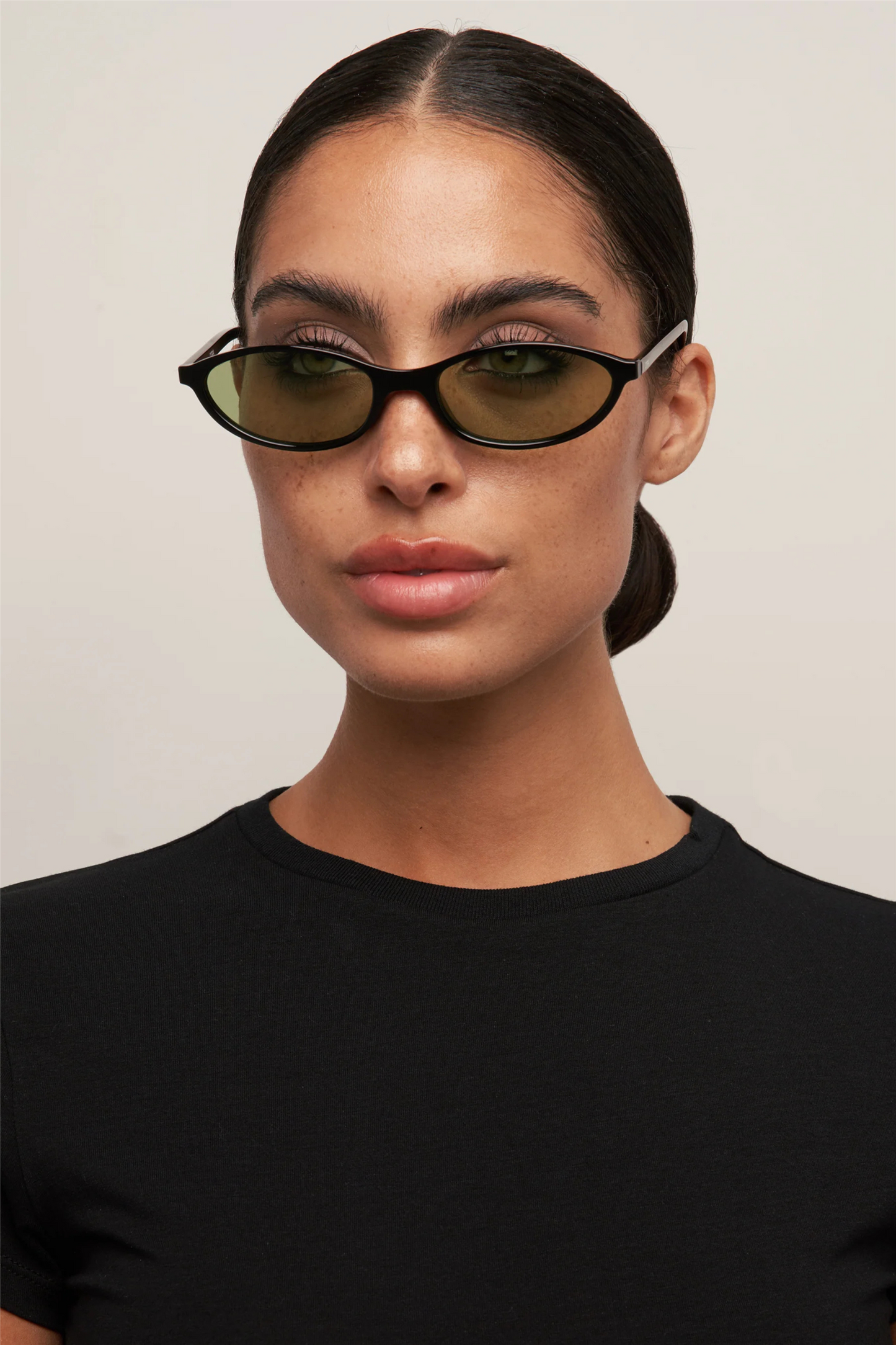 Hazel Cat-Eye Transparent Olive