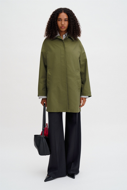 Cassie car coat Laurel Green