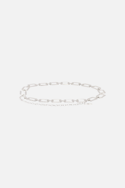 GZchannie chain belt Silver