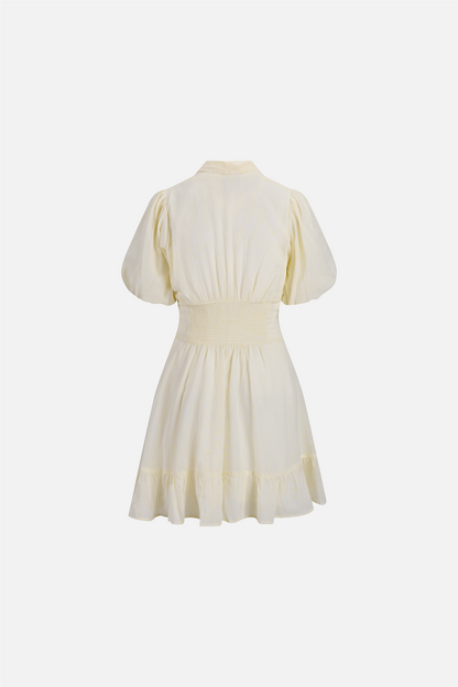 Papira Dress Yellow Stripes.