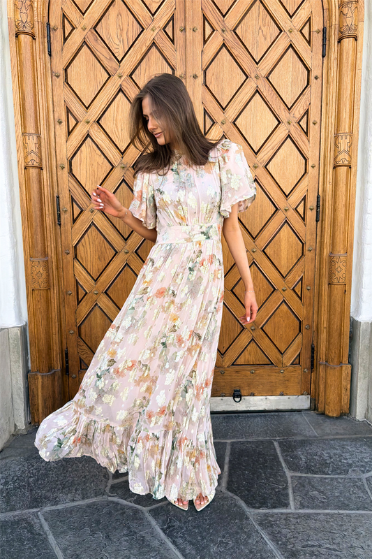 Heena Dress Shimmering Garden