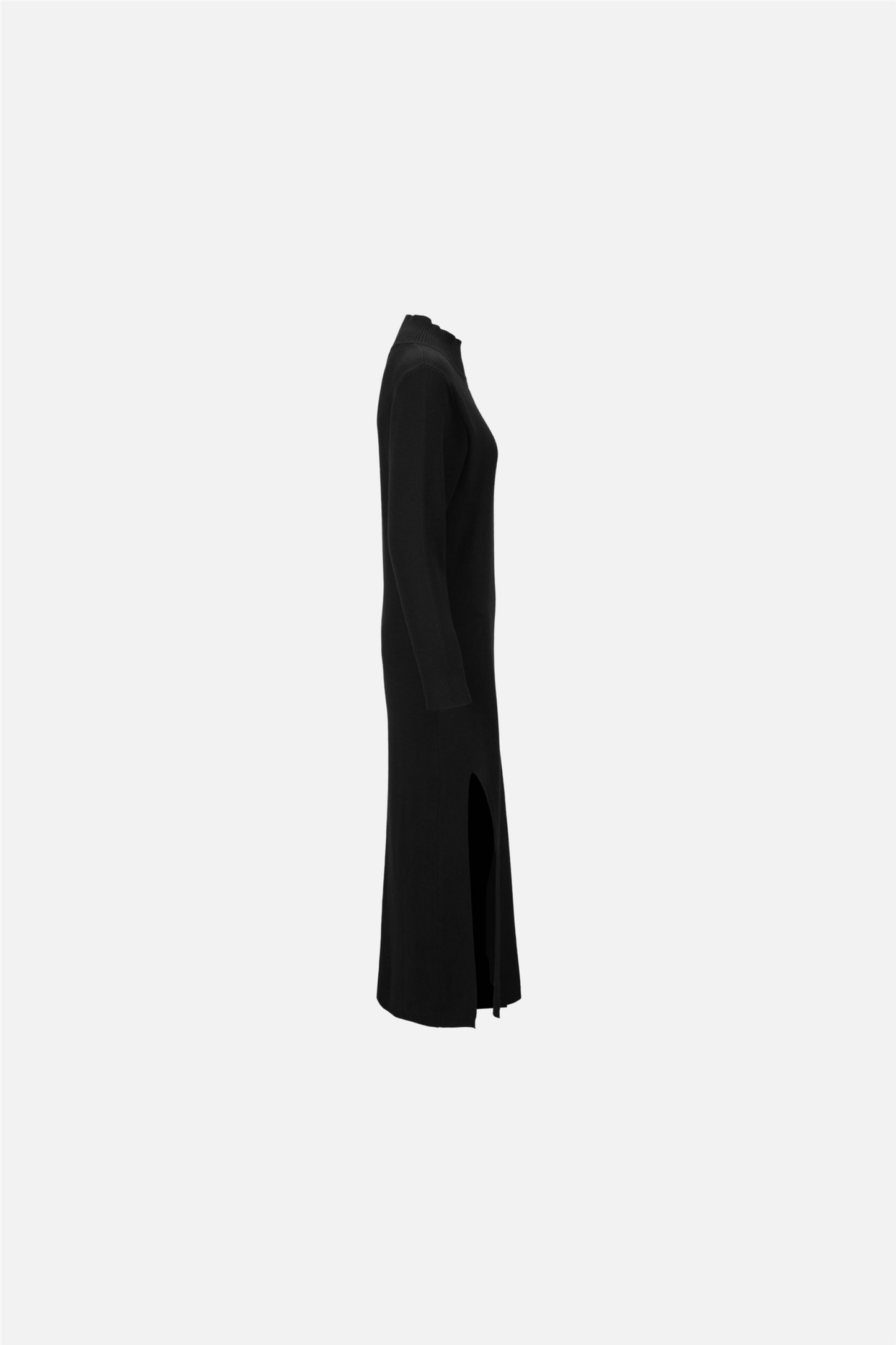 Serge Long Dress Black.