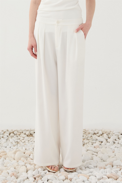 Wide Pants Bianco