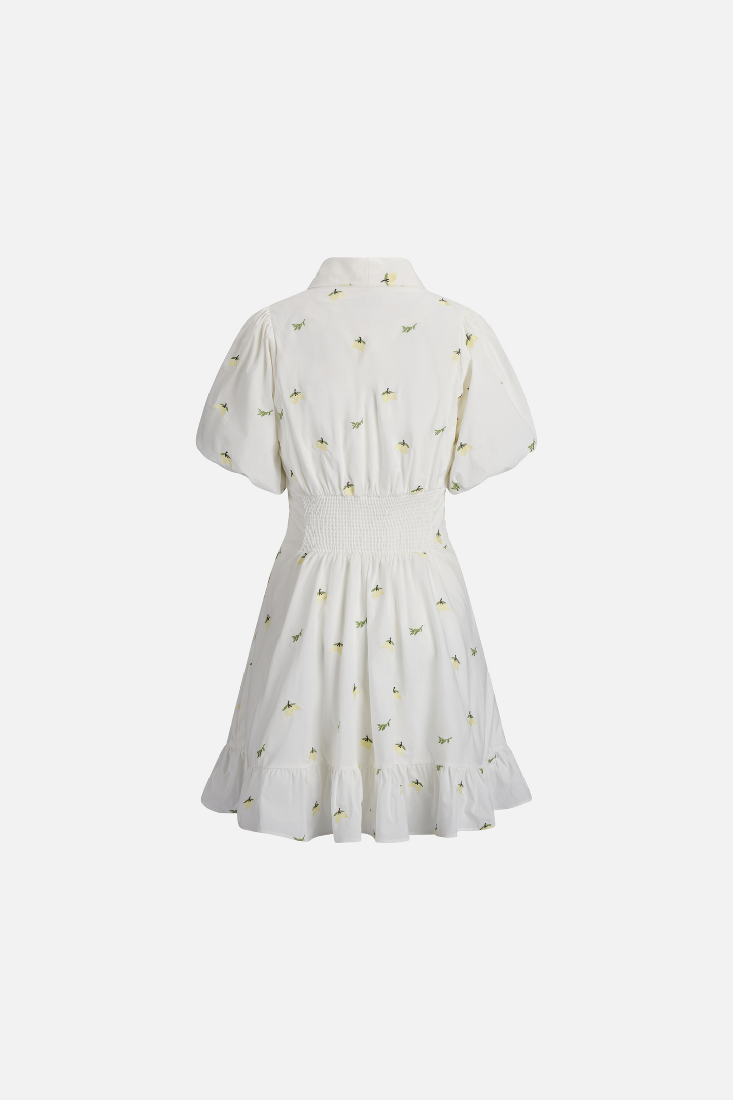 Makayla Dress Lemon Aop.