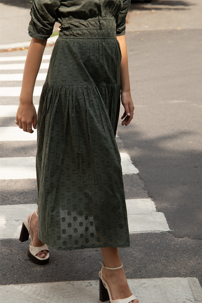 Madison Dress Forest