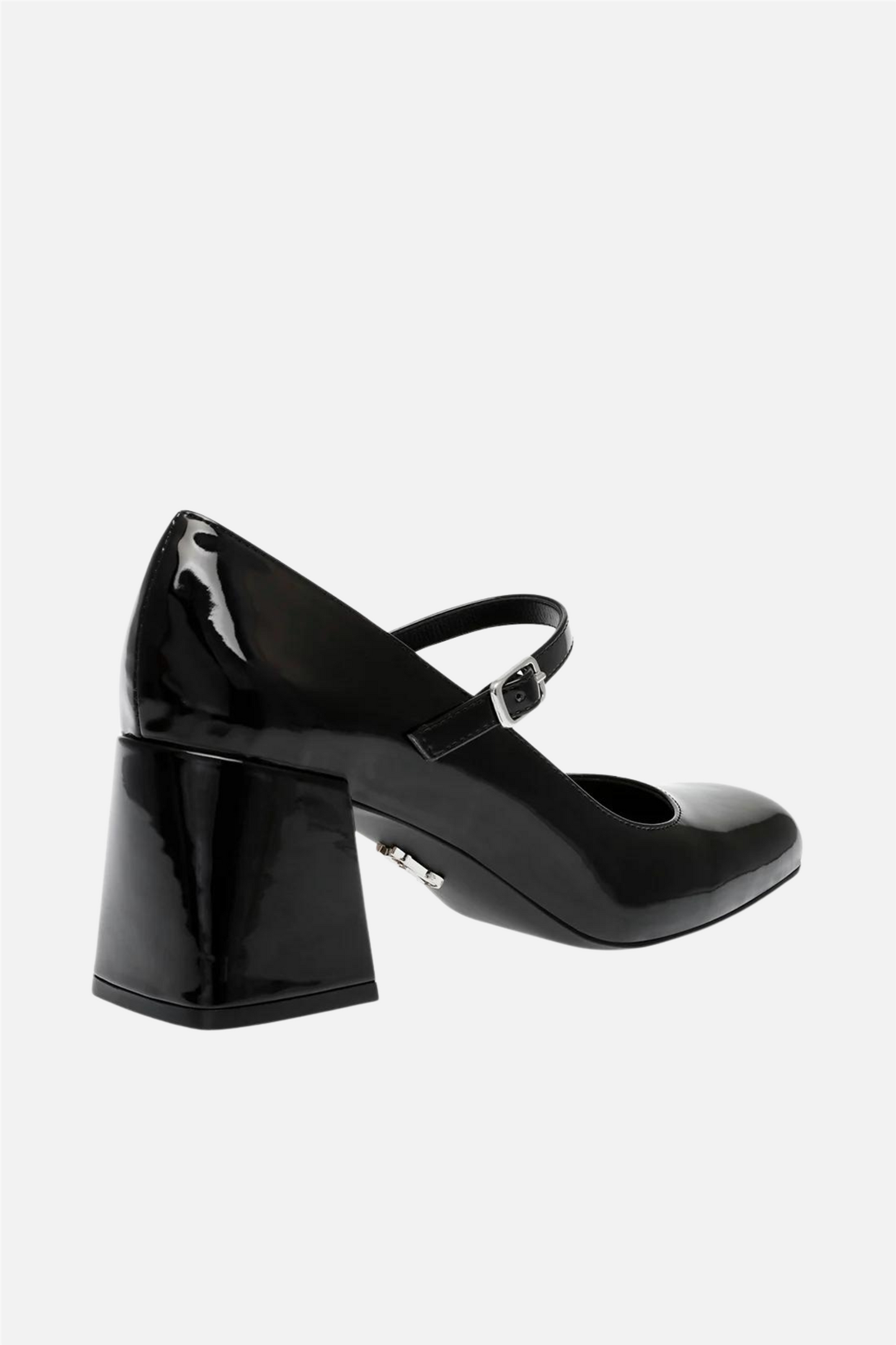 Pep Talk Heeled Sandal Black Patent.