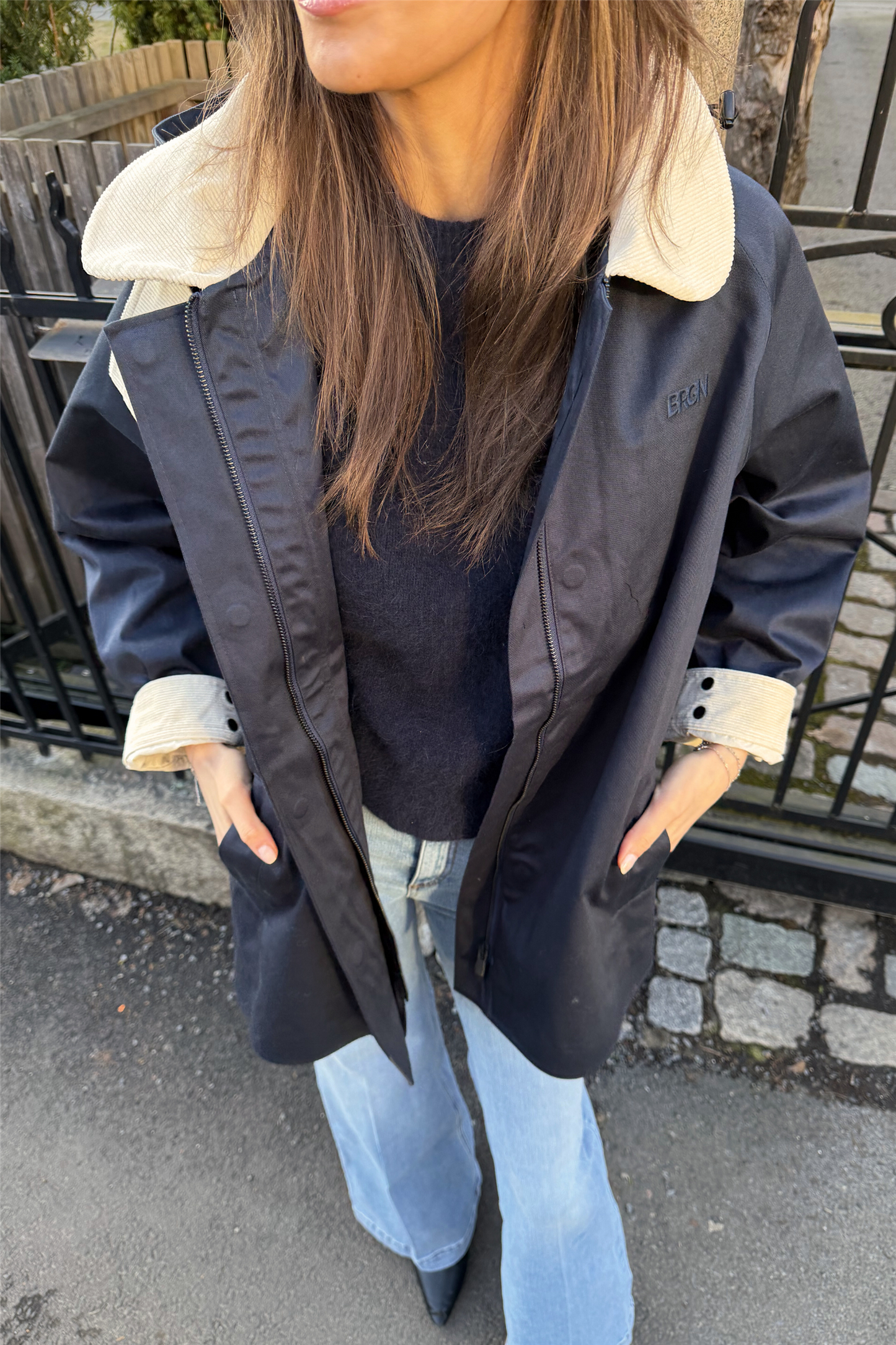 Bølgestorm jacket Dark Navy