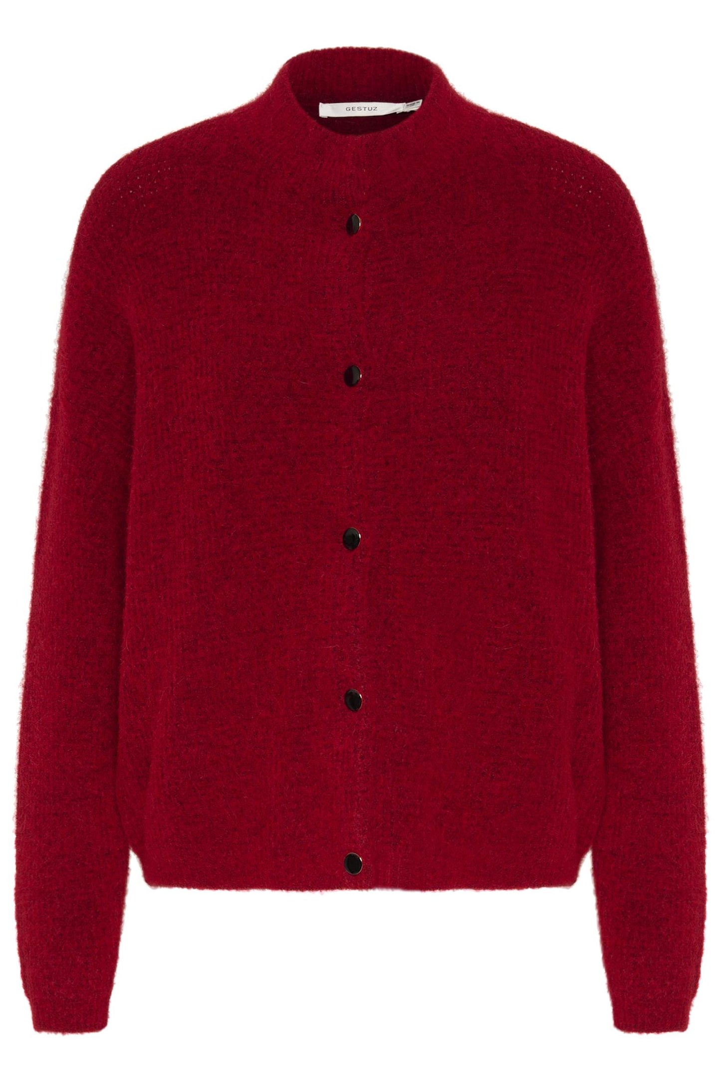 AlphaGZ short cardigan Haute Red Melange