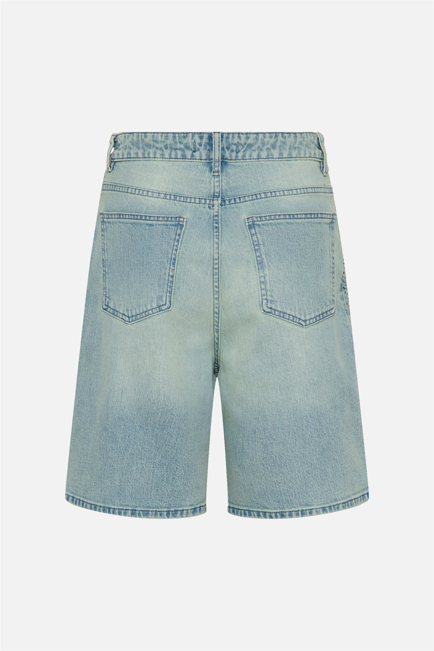 GZzorah MW long shorts Mid Blue Washed.