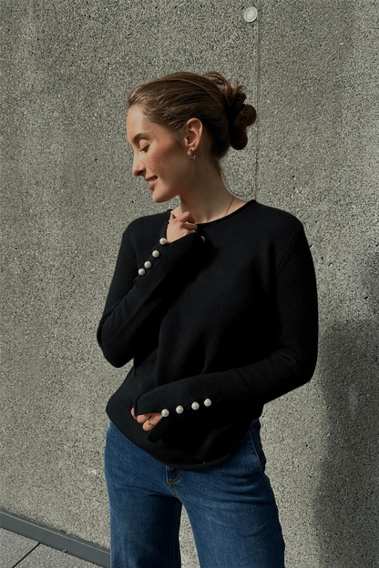 Abbelone Sweater Black