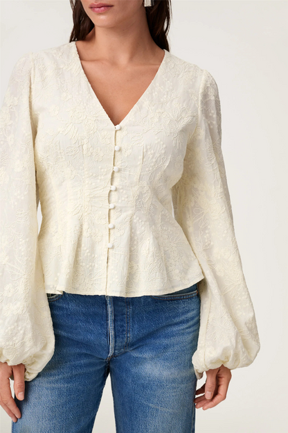 Palena Blouse Light Yellow