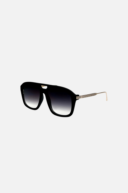 Reina Oversized Matte Black