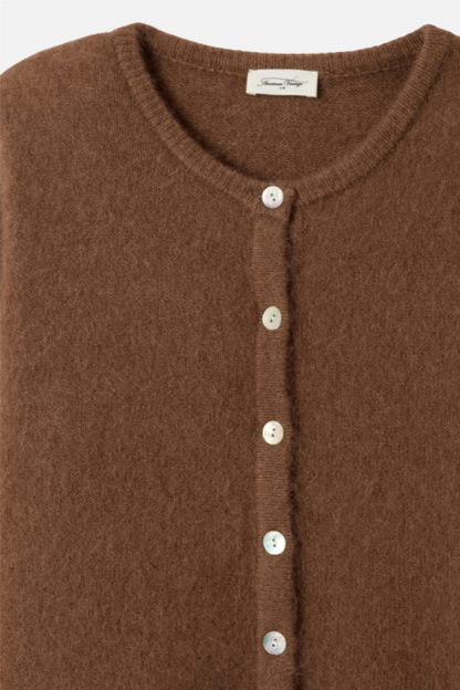 Vitow Cardigan Chocolate Chine
