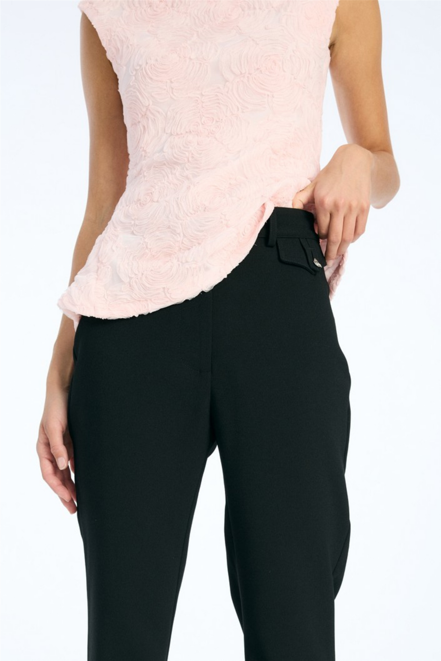 Mesh Sleeveless Top Orchid Ice
