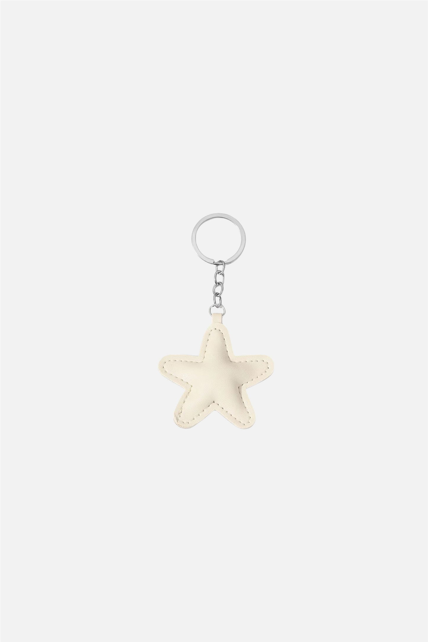 Star Bag Charm Off-White