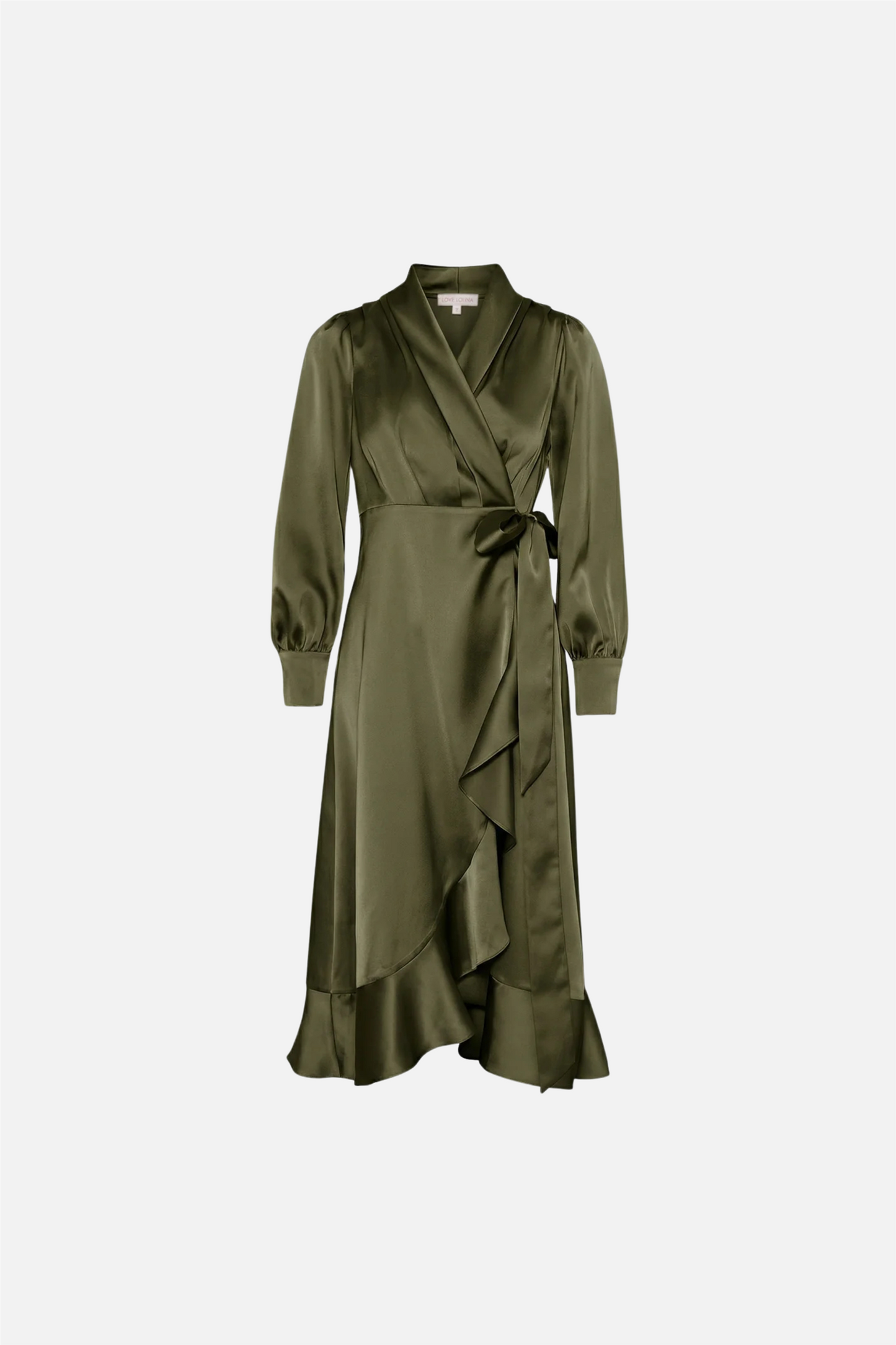 Iza Midi Dress Khaki.