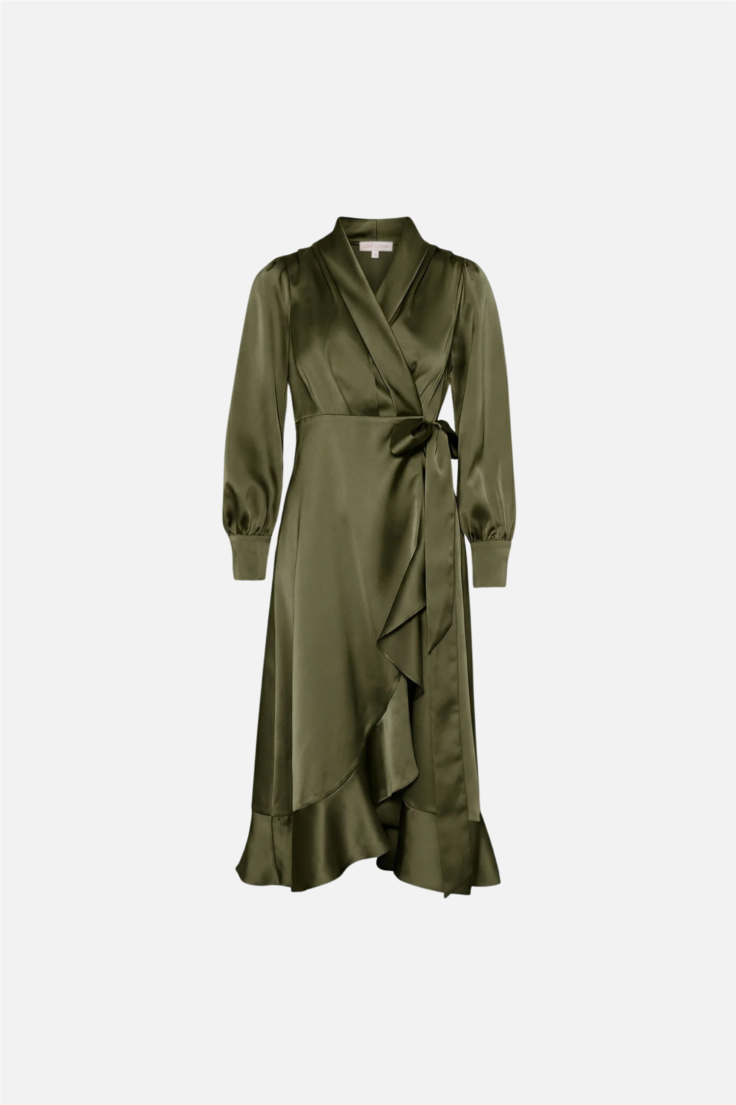 Iza Midi Dress Khaki.