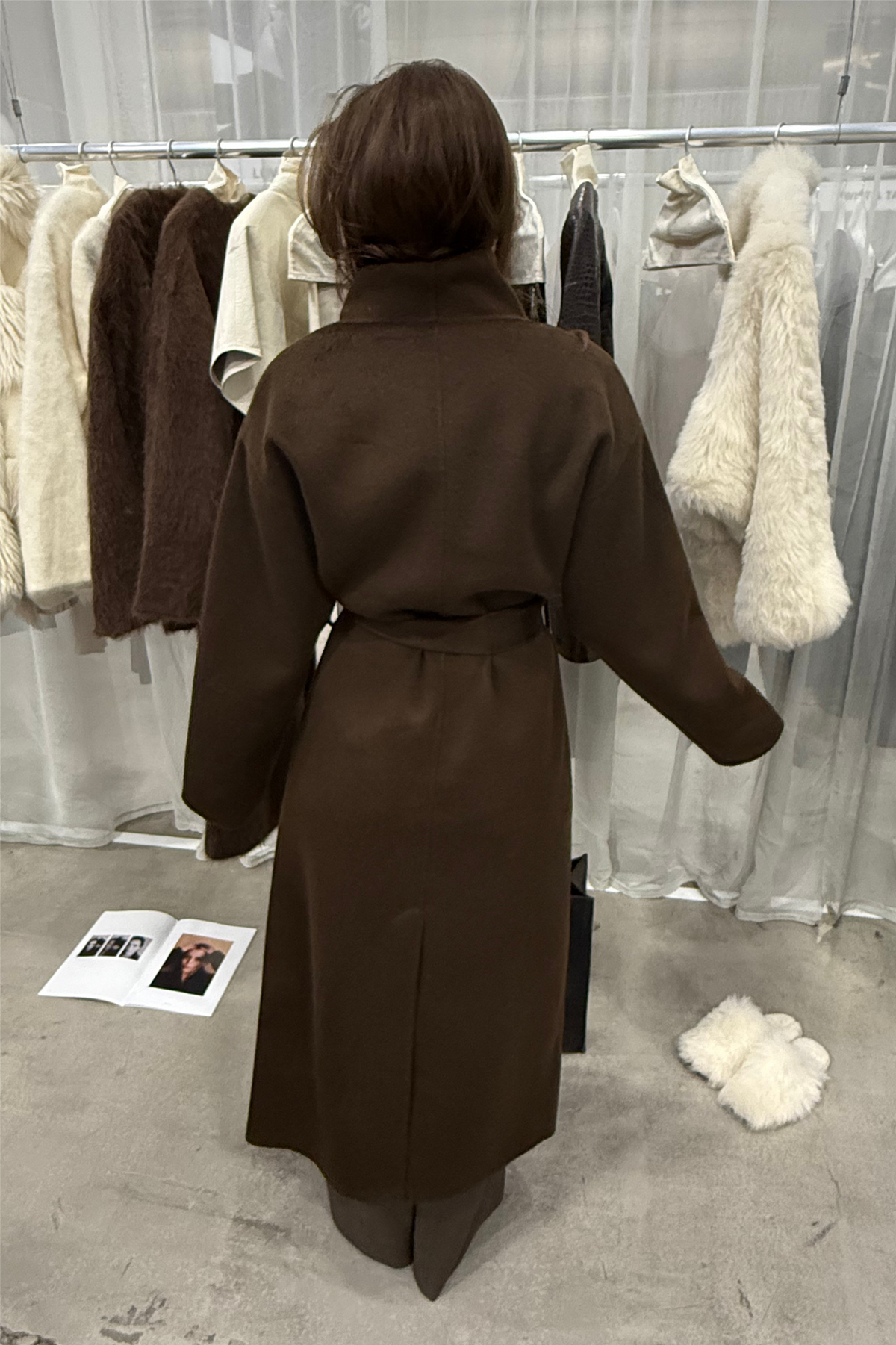 Houston coat Chestnut