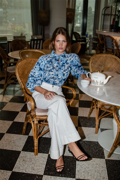 Ella Blouse Bleu De France