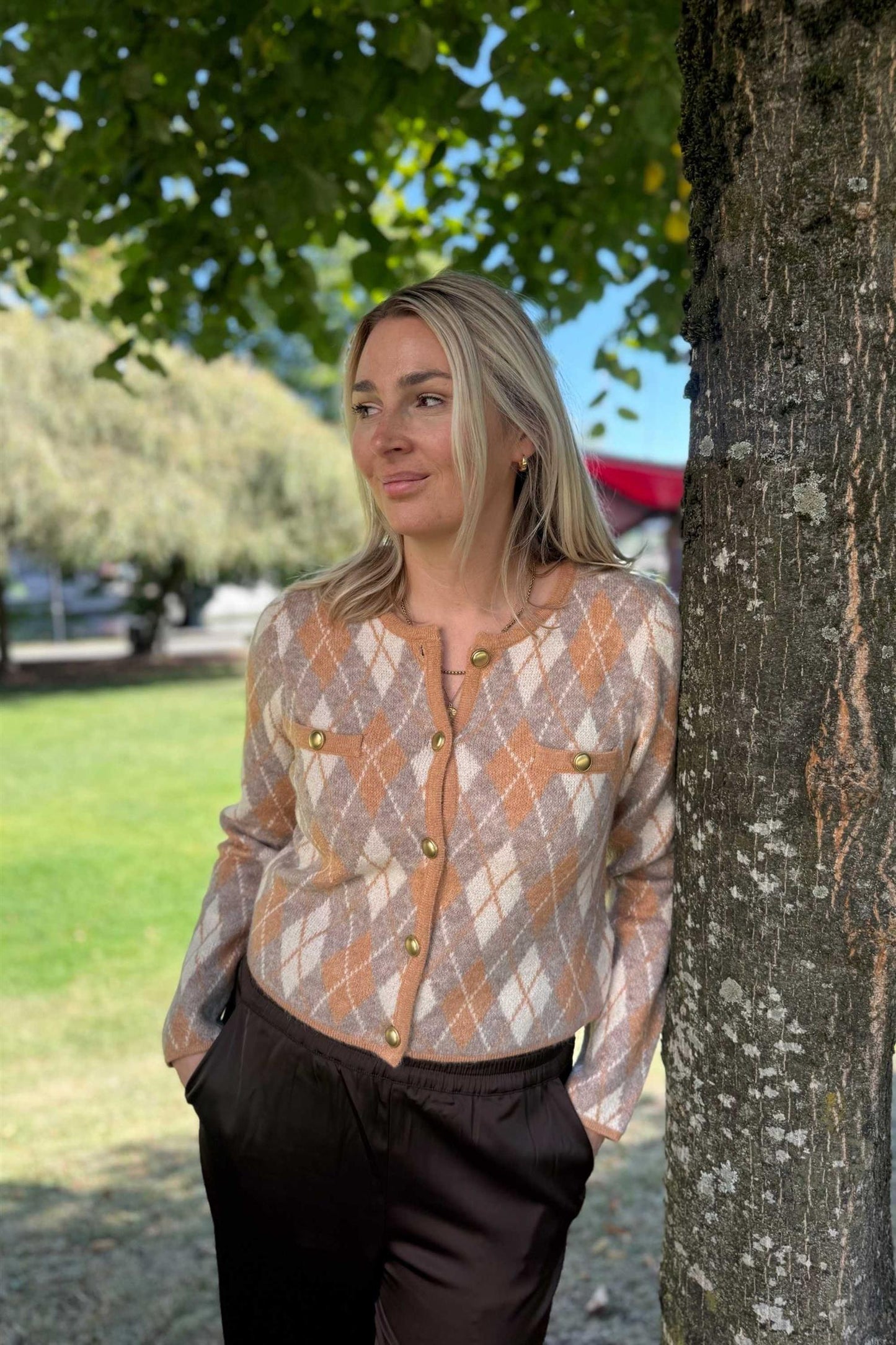 Guilan Cardigan Camel