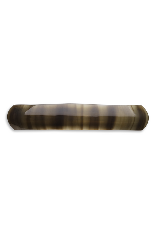 Curved Bone Clip Green