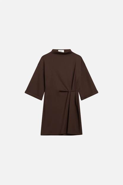 Elle Dress Cocoa Brown