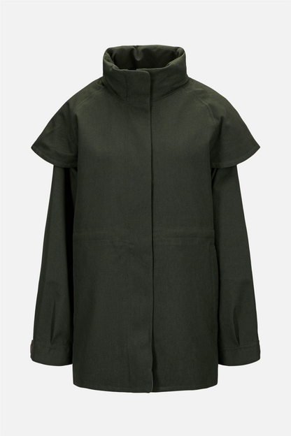 Virvelvind Coat Rosin Dark Green