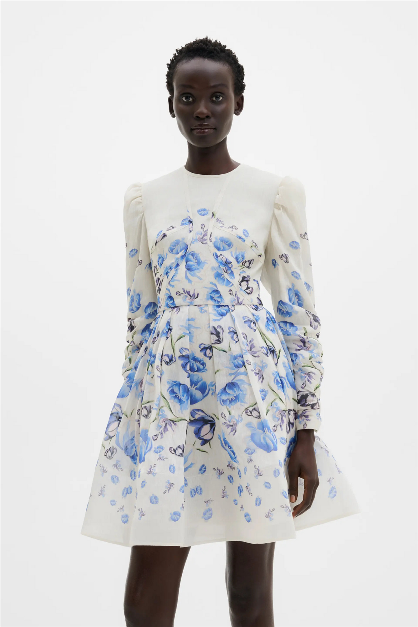 Leoni Mini Dress Tulip Blue