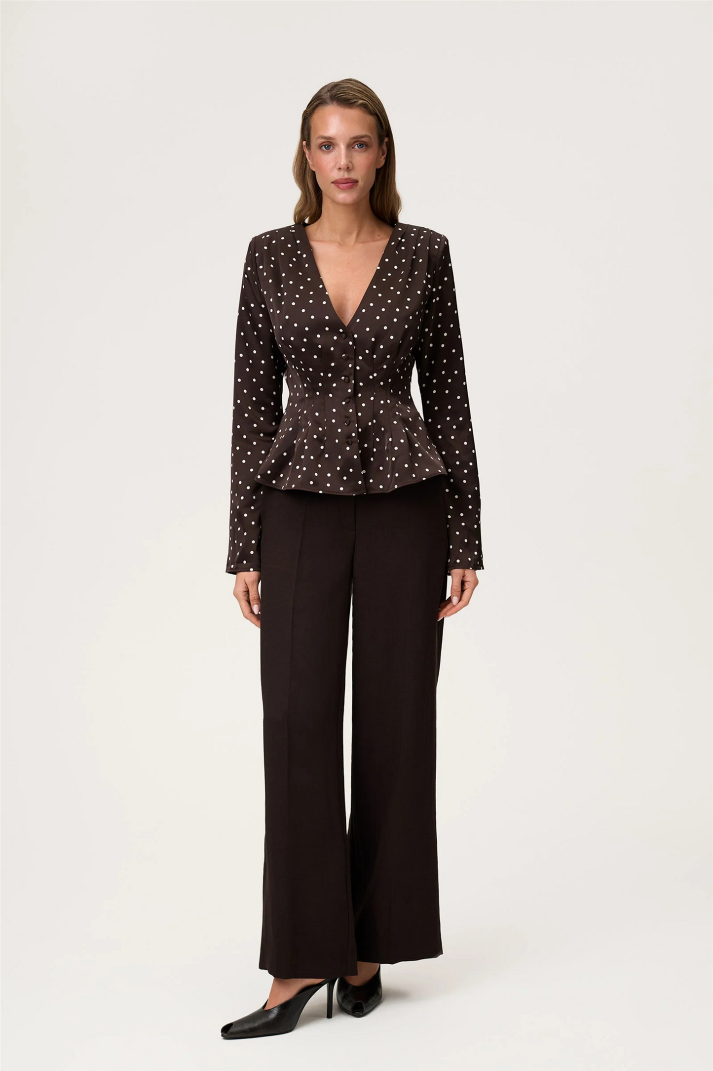 Marmo Blouse Espresso